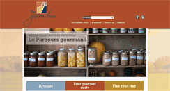 Desktop Screenshot of parcoursgourmand.com